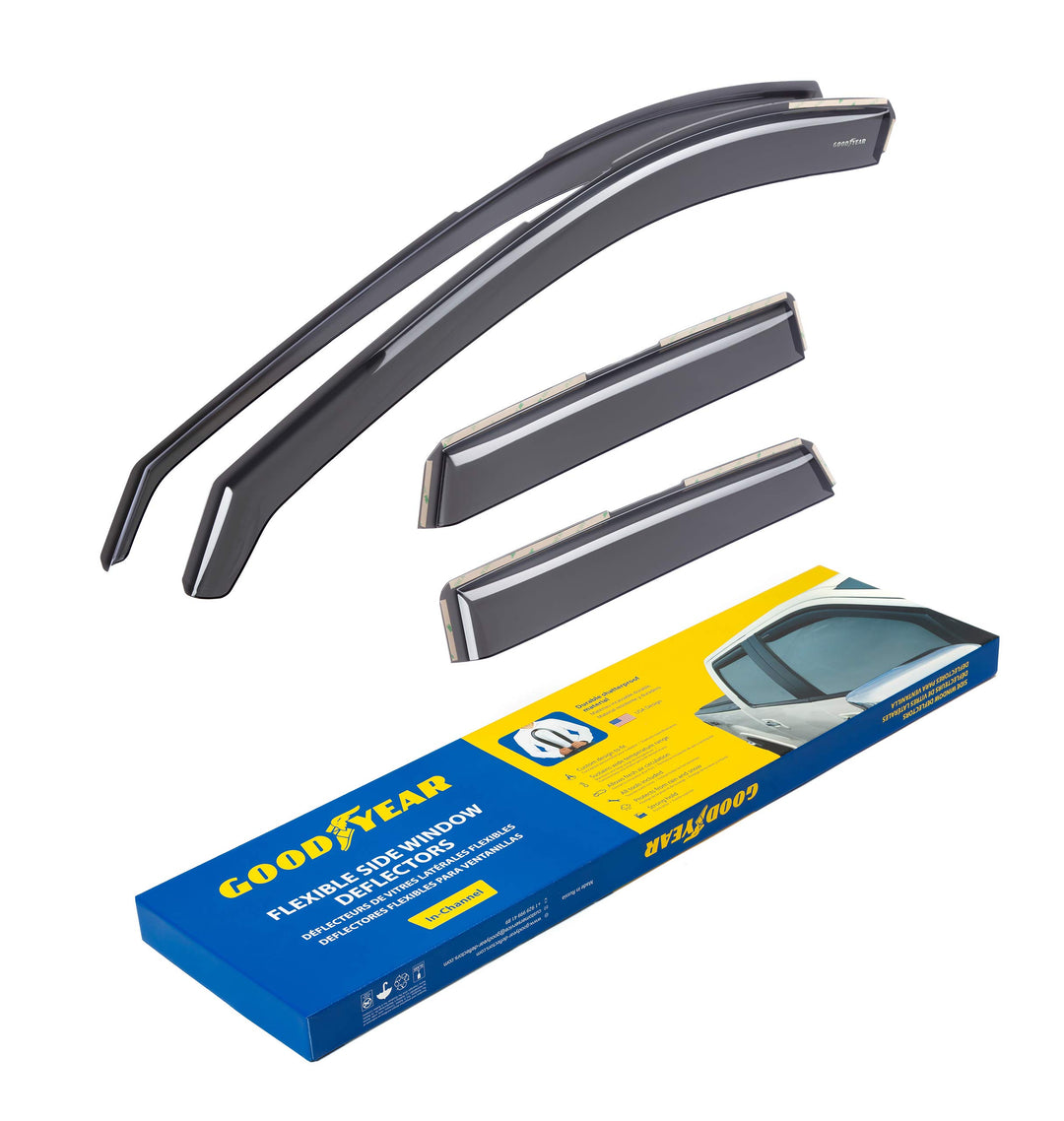 Goodyear Windabweiser für Mazda CX-5 2017-2023 Autofenster Regenschutz, Regenabweiser, Integrierte D