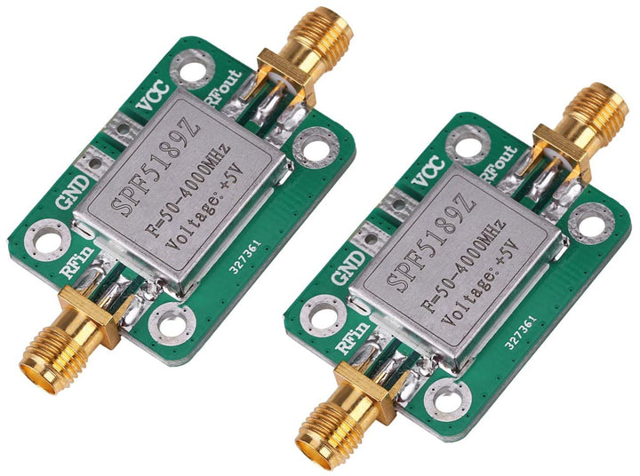 2 Stück LNA 50–4000 MHz SPF5189 RF Rauscharmer Signalempfänger, NF 0,6 dB