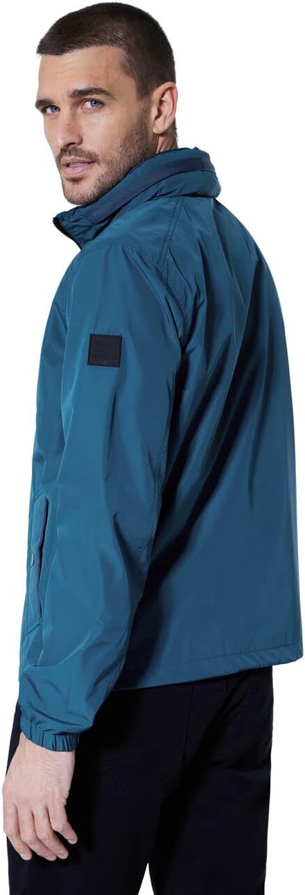 Street One MEN Herren Windbreaker, S Pacific Blue