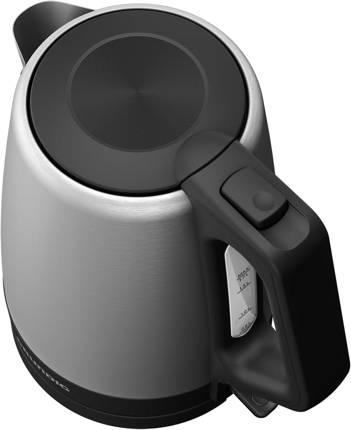 Grundig WK 4420 L Wasserkocher, 2.200 W Leistung, 1,7 l, Kabelaufwicklung, automatische Abschaltung,