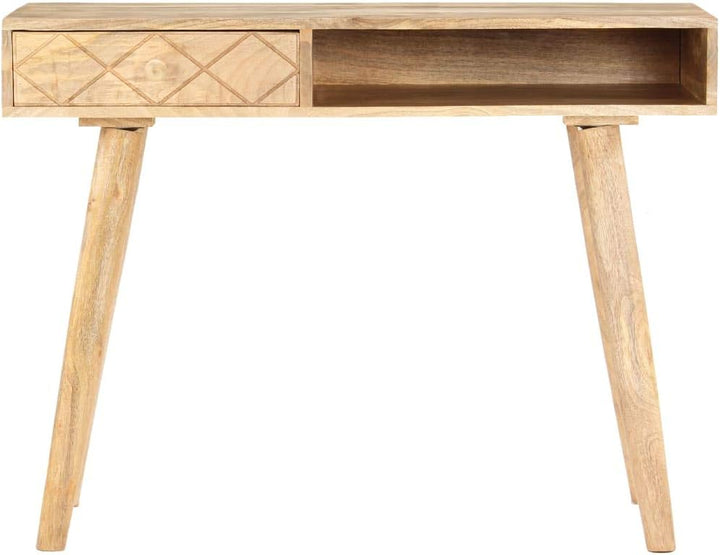 TEWTX7 Schminktisch mit Spiegel & Schubladen, Schminktisch-Set, Kosmetiktisch, Kommode, Schlafzimmer