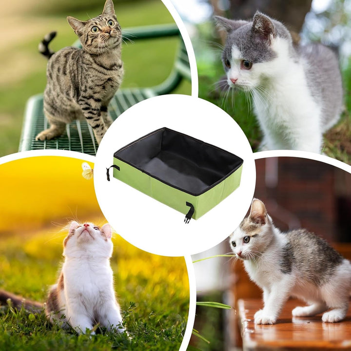 Dog Pool Oxford Tuch Foldable, Reise Katzenklo, Hundepool Für Kleine Hunde & Katzen, Small Pool for