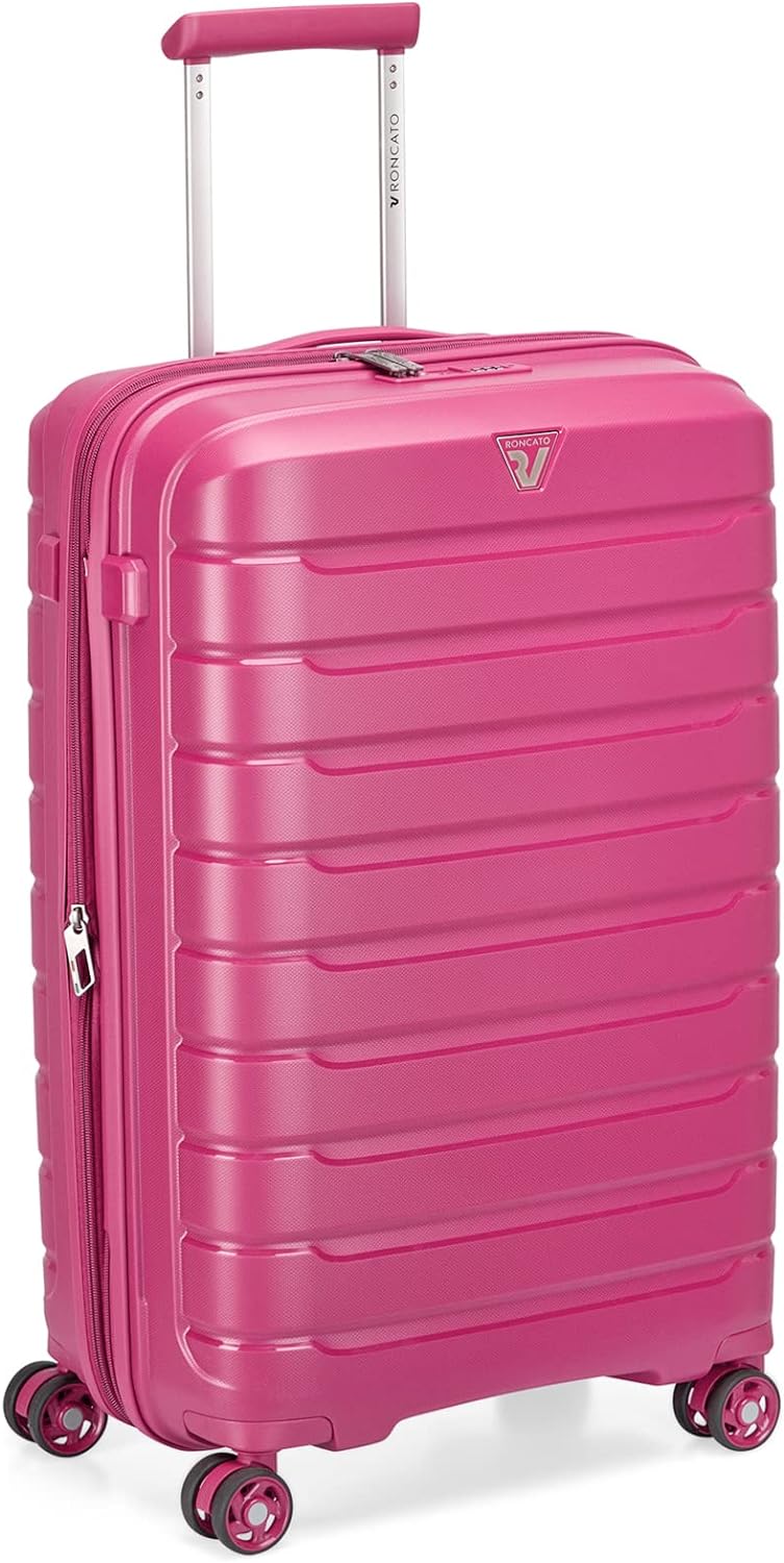 RONCATO B-Flying - 4-Rollen-Trolley M 68 cm erw. Magenta, Magenta