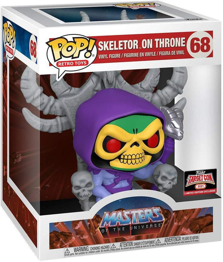 Funko POP! Vinyl Retro Toys #68: Masters of The Universe Skeletor on Throne, Target Con 2021 Limited