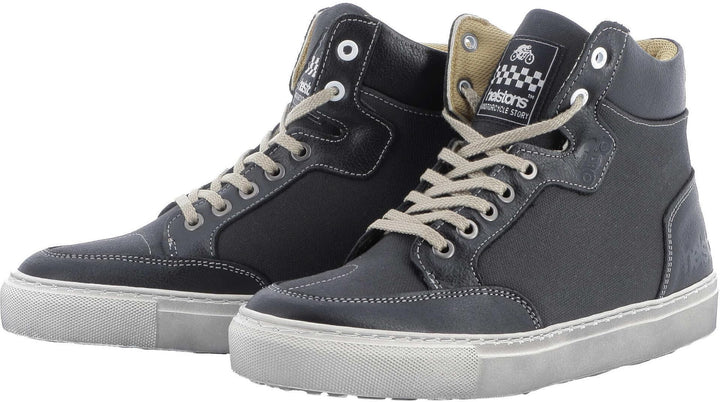 Helstons Kobe Motorradschuhe, grau/schwarz, 39 39 EU Grau Schwarz, 39 EU Grau Schwarz