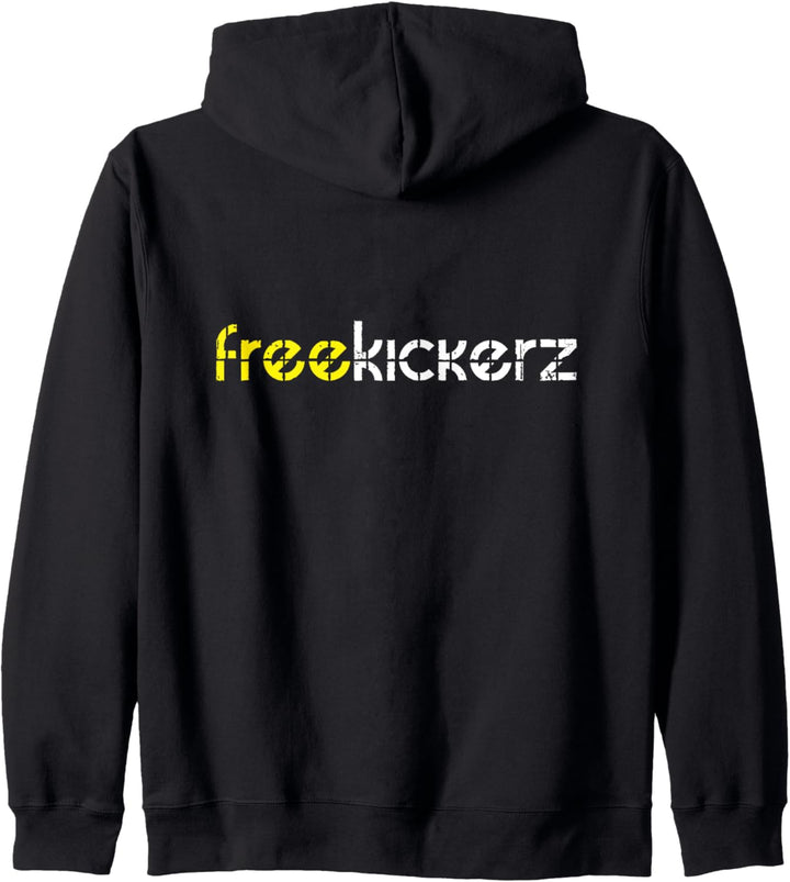 freekickerz Logo lang Kapuzenjacke