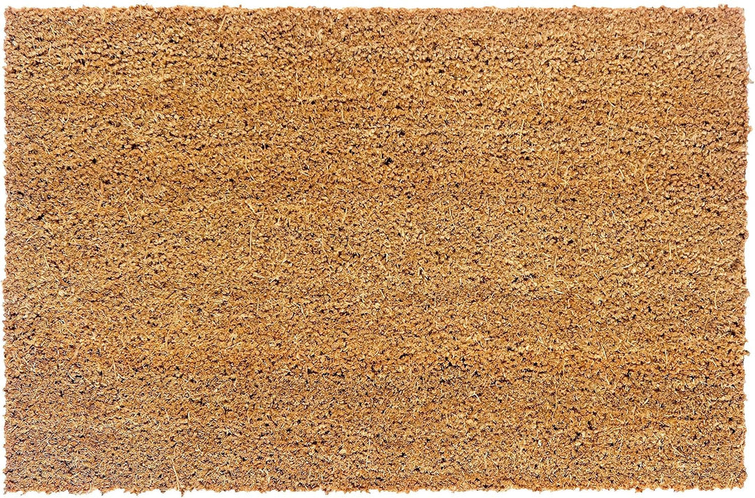 Fussmatte Kokos 140x200 cm schnittfest - 24mm Kokosmatte Natur, antibakteriell und extrem strapazier
