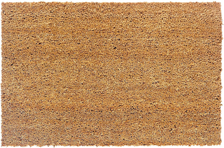 Fussmatte Kokos 140x200 cm schnittfest - 24mm Kokosmatte Natur, antibakteriell und extrem strapazier
