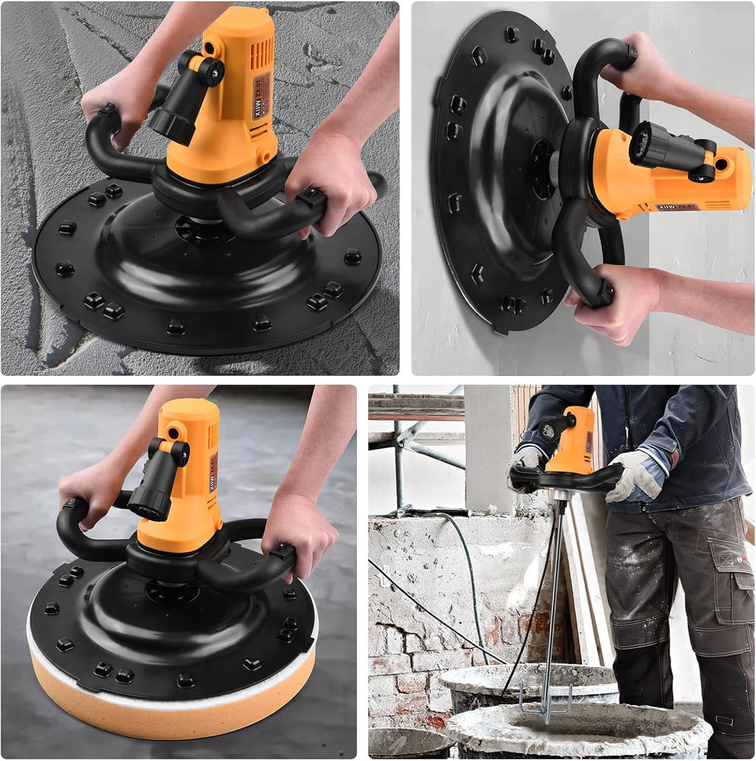 1680W Putzglättmaschine Ø380mm, 2in1 Rührwerk + Putzbearbeitungsmaschine 2800U/min Putzmaschine Hand