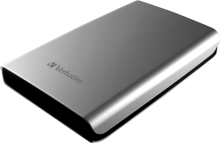 Verbatim Store 'n' Go SuperSpeed, 2 TB, Silber, Externe Festplatte, USB 3.0, Festplatte extern, für