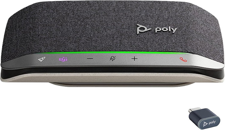 Poly Sync 20+ Persönlicher, tragbarer Bluetooth-Konferenzlautsprecher (Plantronics) – Echo-/Rauschun