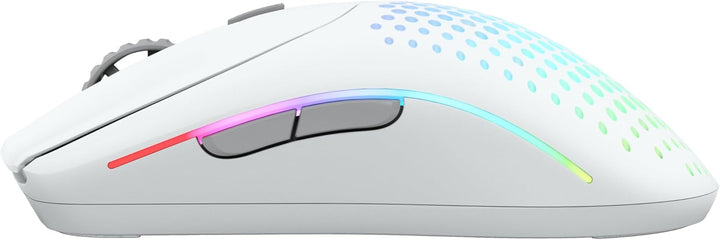 Glorious Gaming Model O 2 Wireless Mouse da Gaming - Wireless 2,4 GHz e Bluetooth ibrido, superlegge