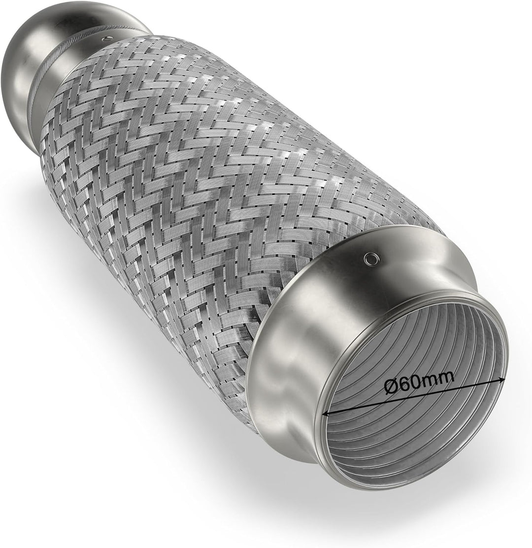 Flexrohr Flansch Reparatuset kompatibel mit Mercedes Sprinter 906 218 318 518 und HJS 91131565 DPF H