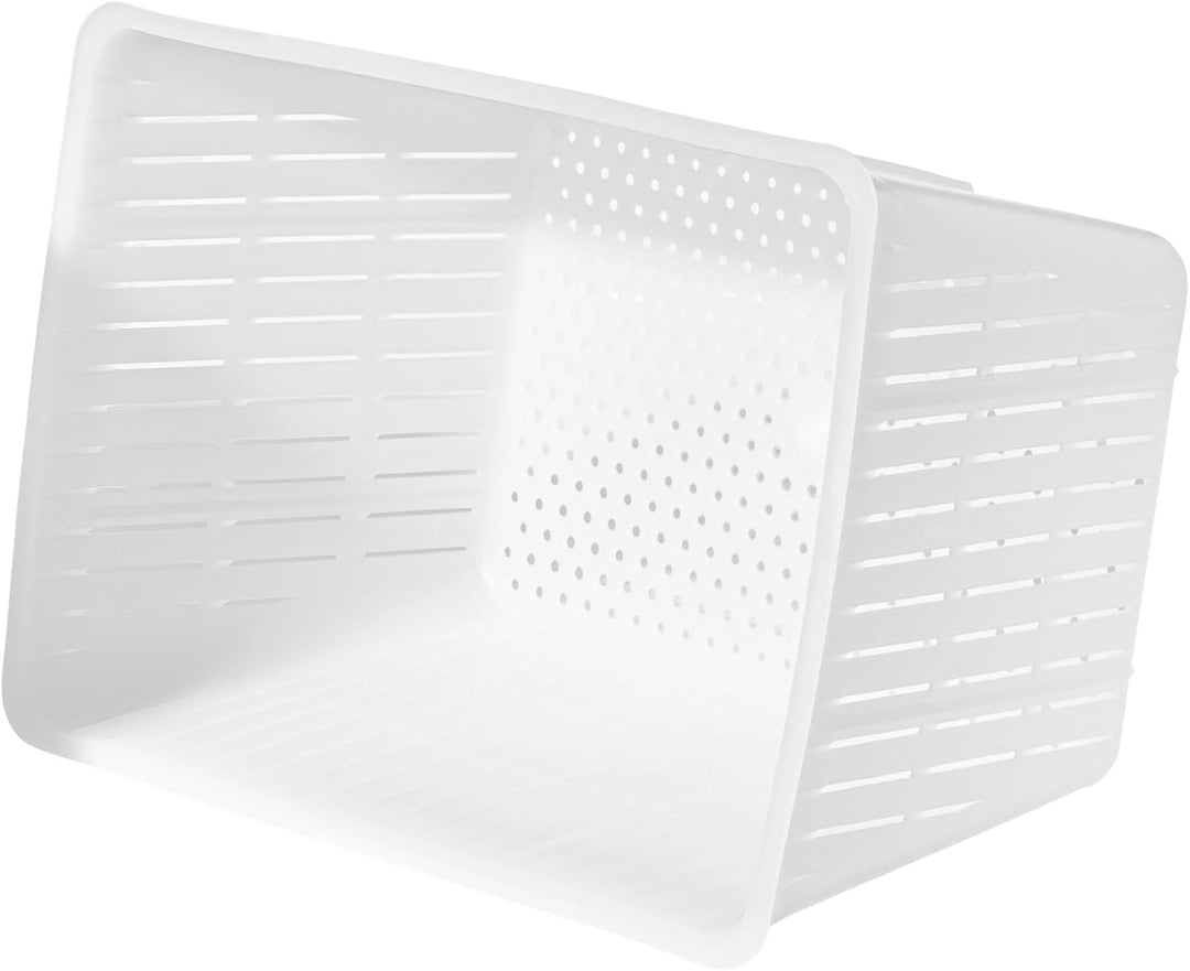 AlcoFermBrew 5 x Käseform 16x12x11cm - 1.5kg – Käseformen | Korb | Käseherstellung | Lab