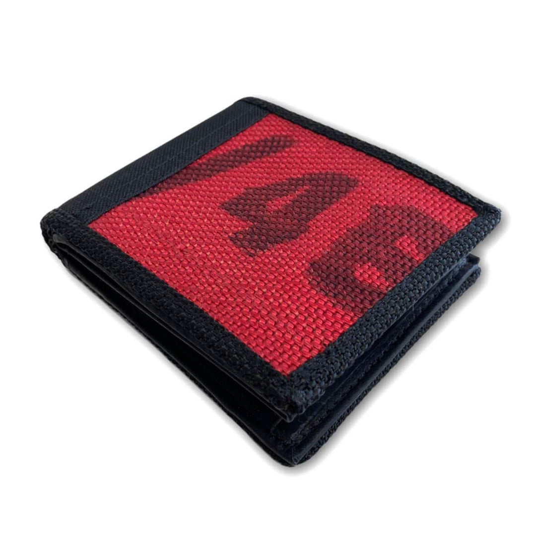 Roter Hahn 112 Feuerwehr Schlauch Geldbörse/ROT/Portemonnaie Geldtasche Portjuchhe Brieftasche Geldb