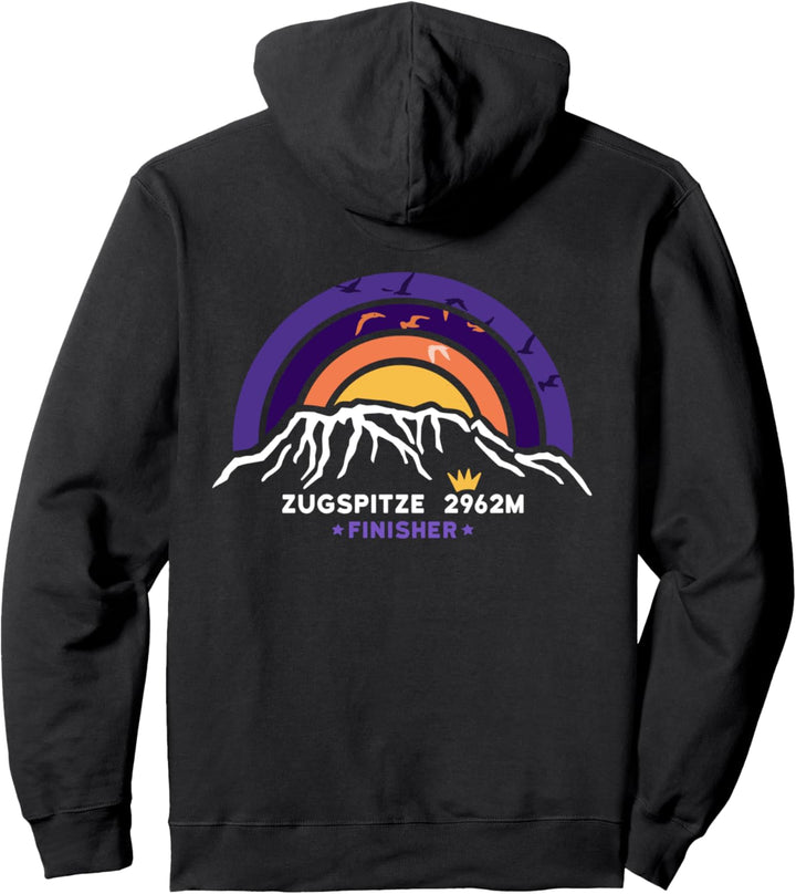 Zugspitze Deutschland Garmisch Partenkirchen Wandern Souvenir Pullover Hoodie