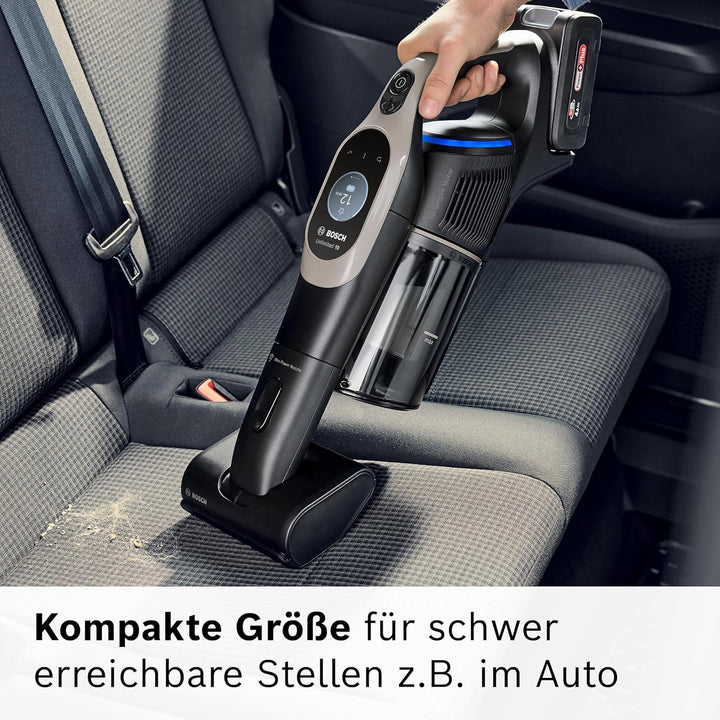 Bosch Mini-Turbo-Düse BHZUNGMP, für Unlimited 9 und 10 Akku-Staubsauger, für schwer erreichbare Stel