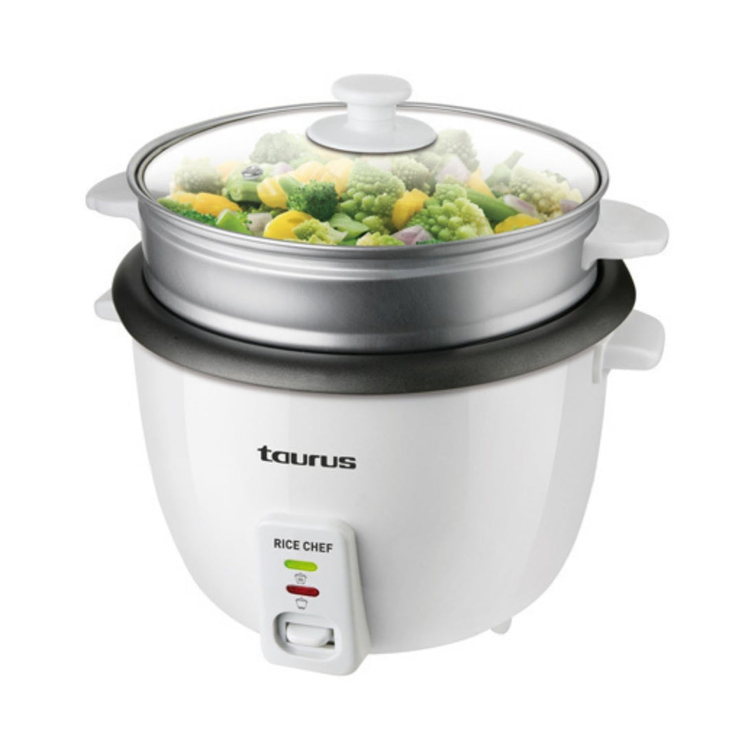 Taurus Rice Chef - Reiskocher | 1.8l | 700W | 0 Dezibel | Kunststoff 1,8 L, 1,8 L