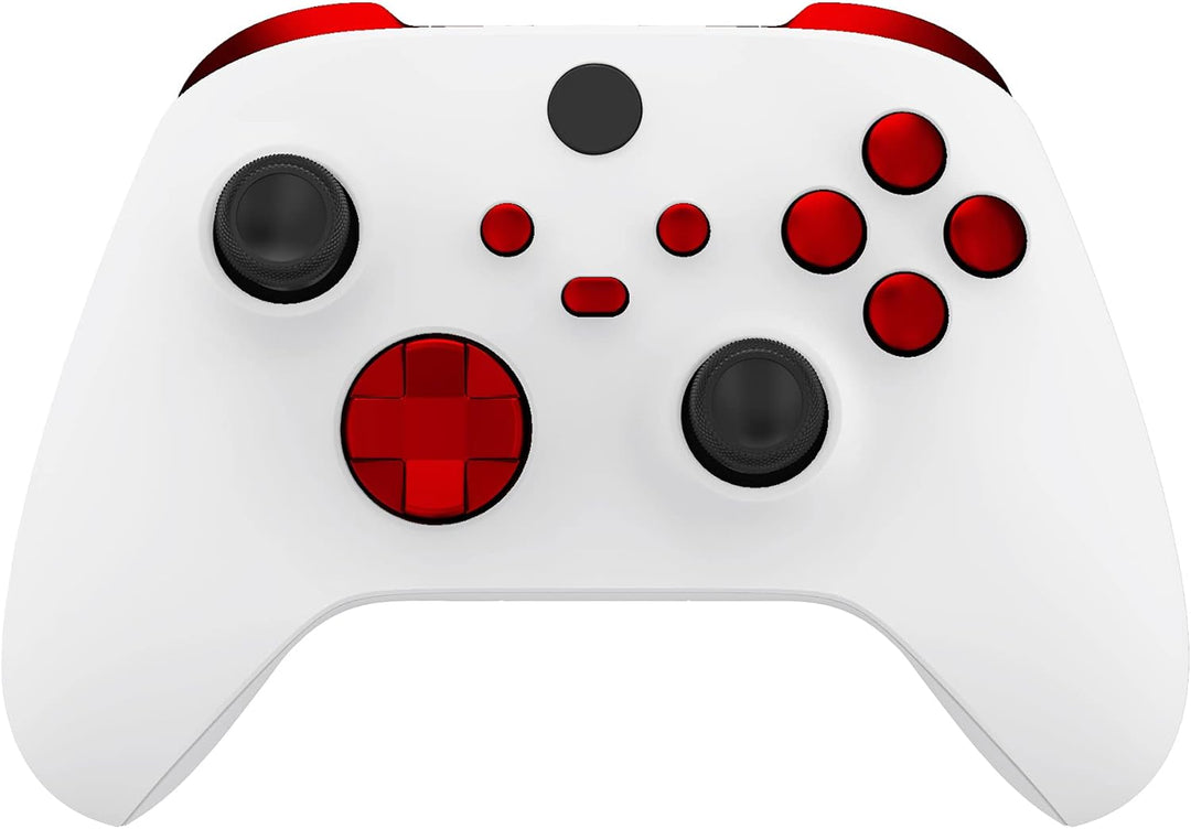 eXtremeRate Tasten Set für Xbox Series X/S Controller(Keine Buchstabenmarken), Ersatzteil Trigger Bu