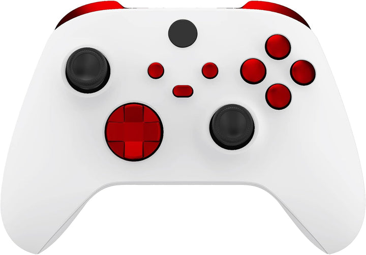 eXtremeRate Tasten Set für Xbox Series X/S Controller(Keine Buchstabenmarken), Ersatzteil Trigger Bu