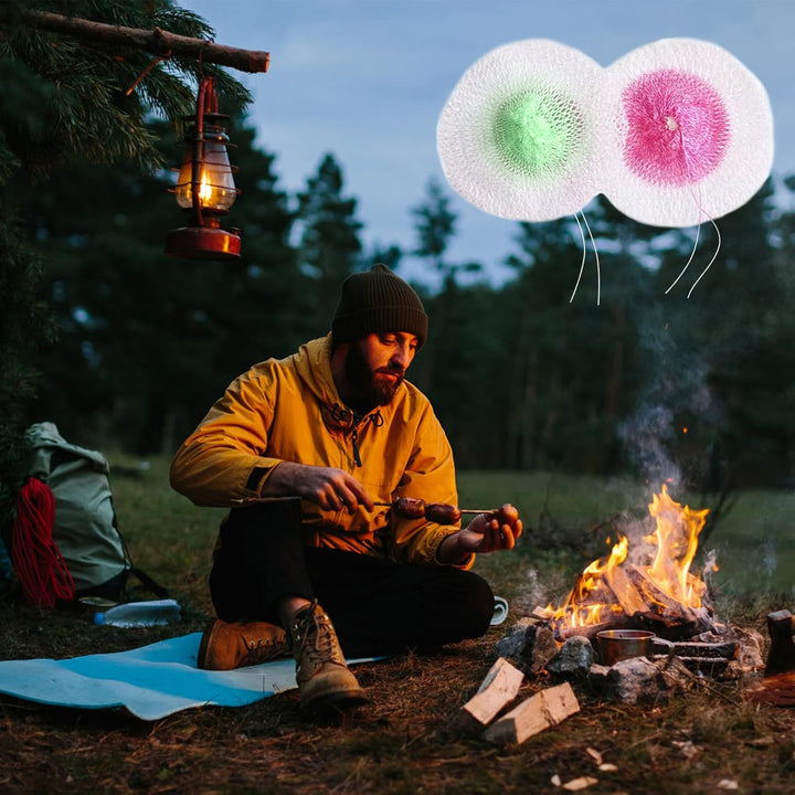 Glühstrumpf Gaslampe, Campingaz Lampe Gluehstrumpf, 20 Stück Glühstrumpf für Gaslaterne Camping-Gas-