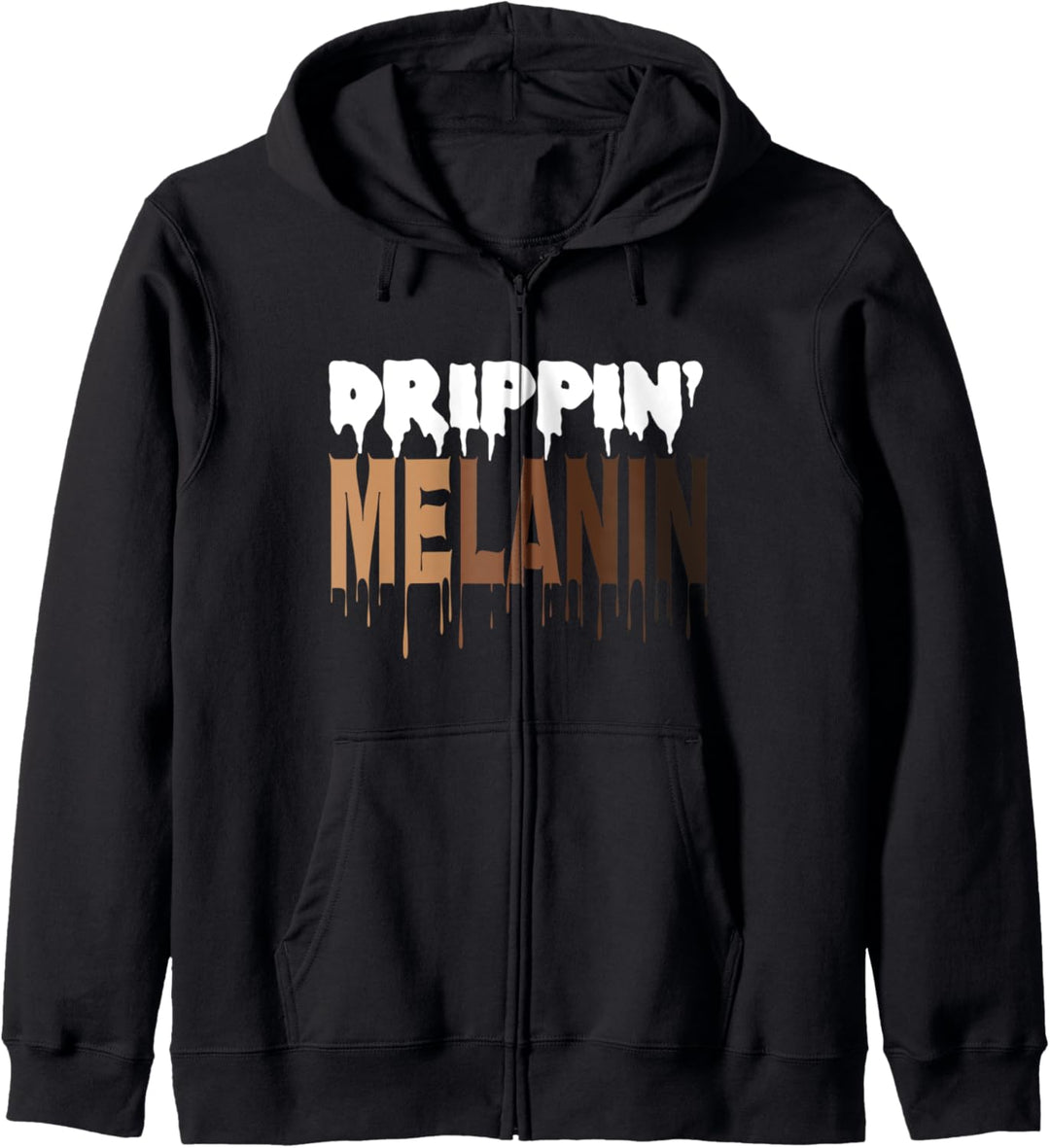 Oheneba: Melanin Shades Drippin Kapuzenjacke
