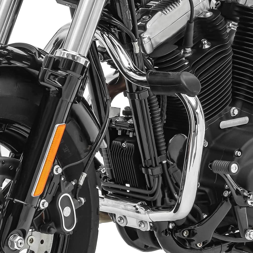 Sturzbügel für Harley Davidson Sportster 1200 CA Custom 13-16 Mustache Chrom