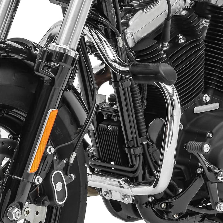 Sturzbügel für Harley Davidson Sportster 1200 CA Custom 13-16 Mustache Chrom