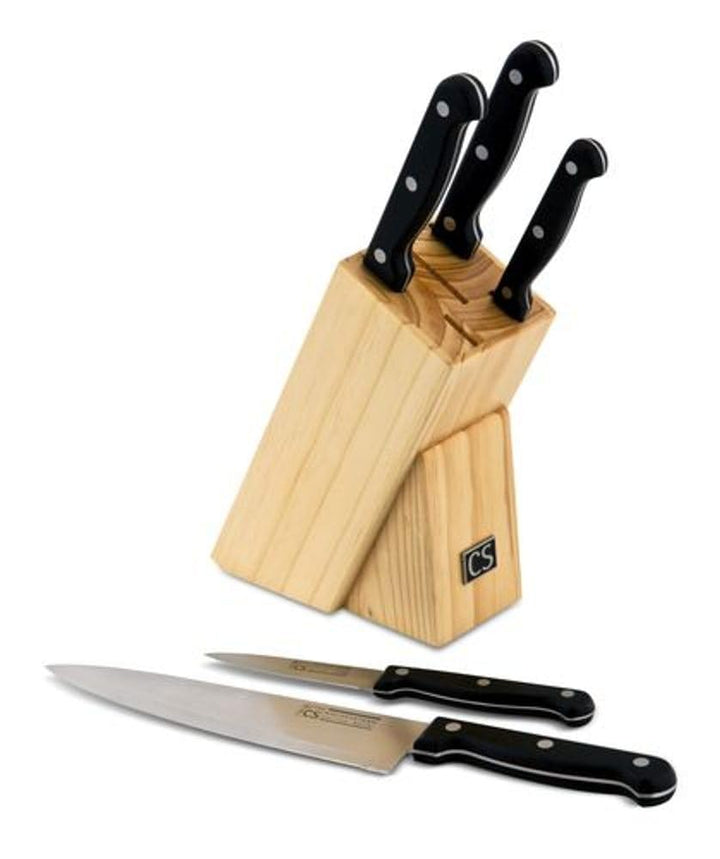 CS Kochsysteme | Messerblock STAR (045791) | 6-teilig
