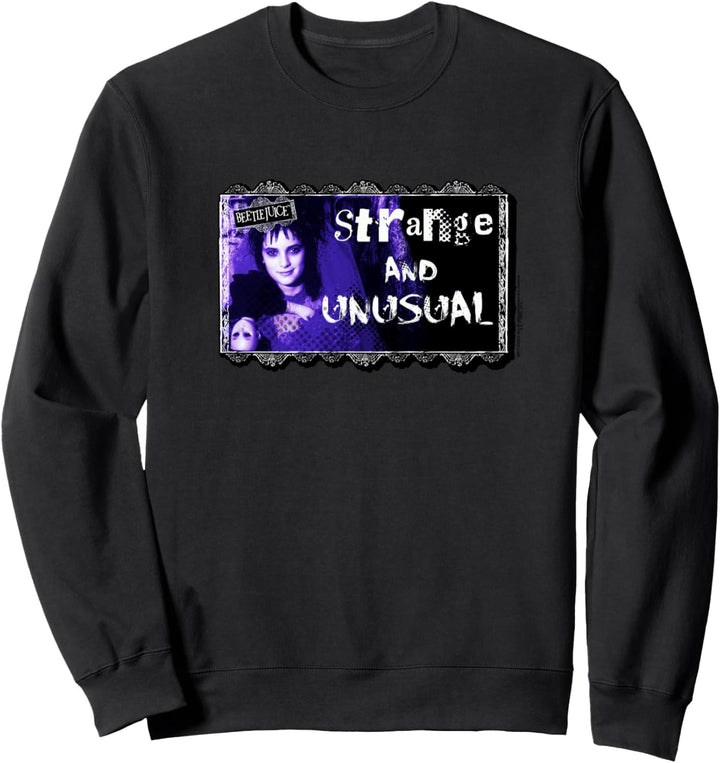 Beetlejuice Strange Abzeichen Sweatshirt