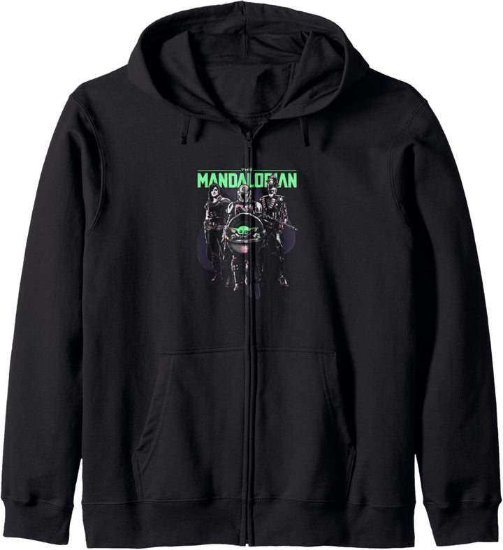Star Wars The Mandalorian Group Of Friends Kapuzenjacke