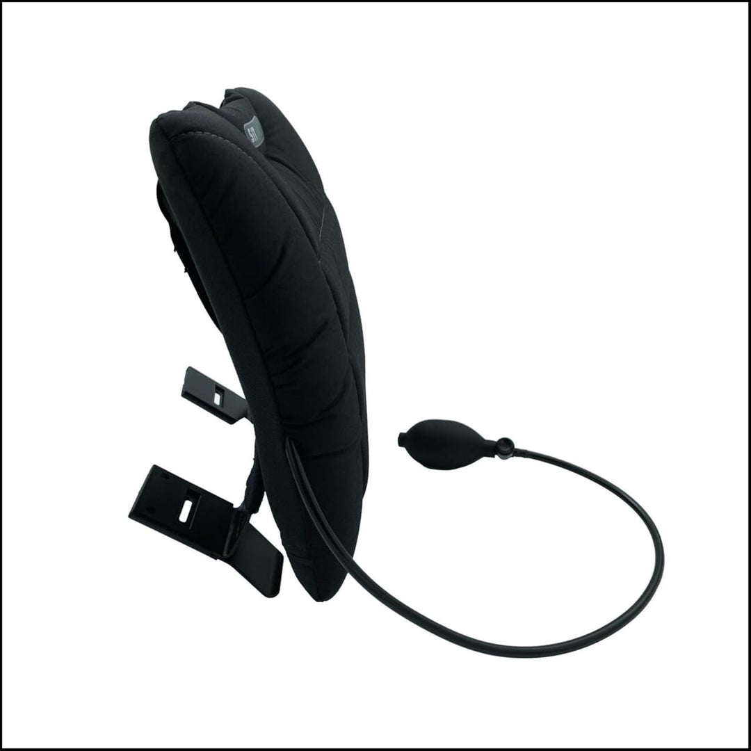 Sitback Air Universales Rückenstützkissen, aufblasbar, für Autositze, Bürostühle, Sofa, (Stoff schwa