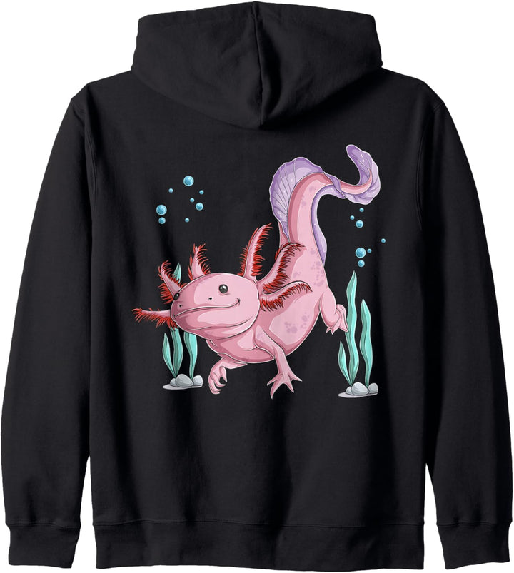 Axolotl Kawaii Axolotls Anime Axolotl Kapuzenjacke