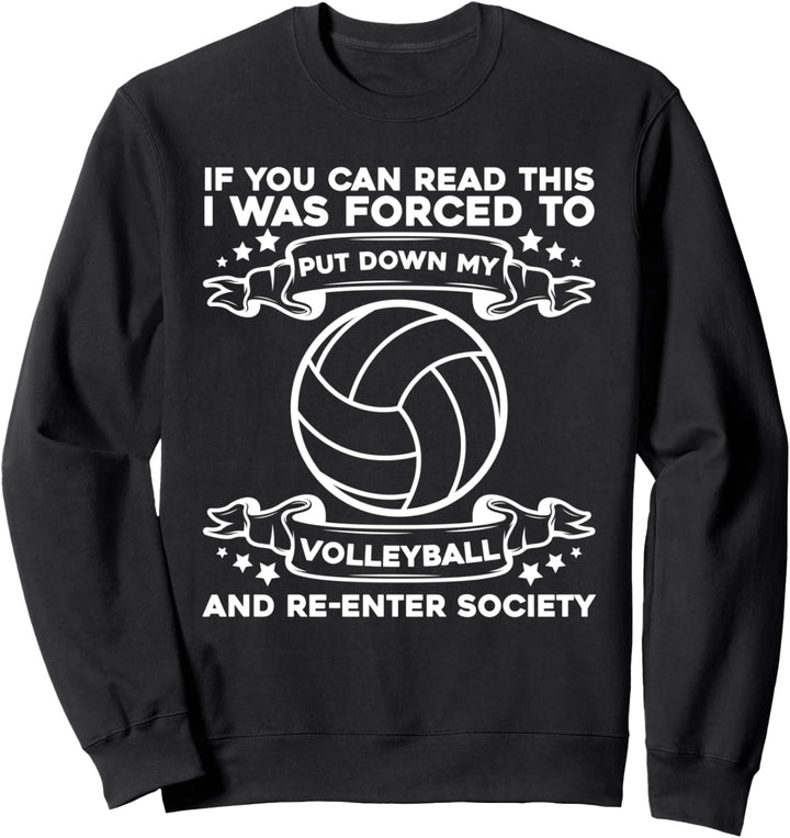 Volleyballer Volleyballspieler - Beach Volleyball Sweatshirt