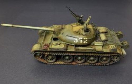 Mini Art 37009 1:35 T-54A m. Interieur-originalgetreue Nachbildung, Modellbau, Plastik Bausatz, Bast