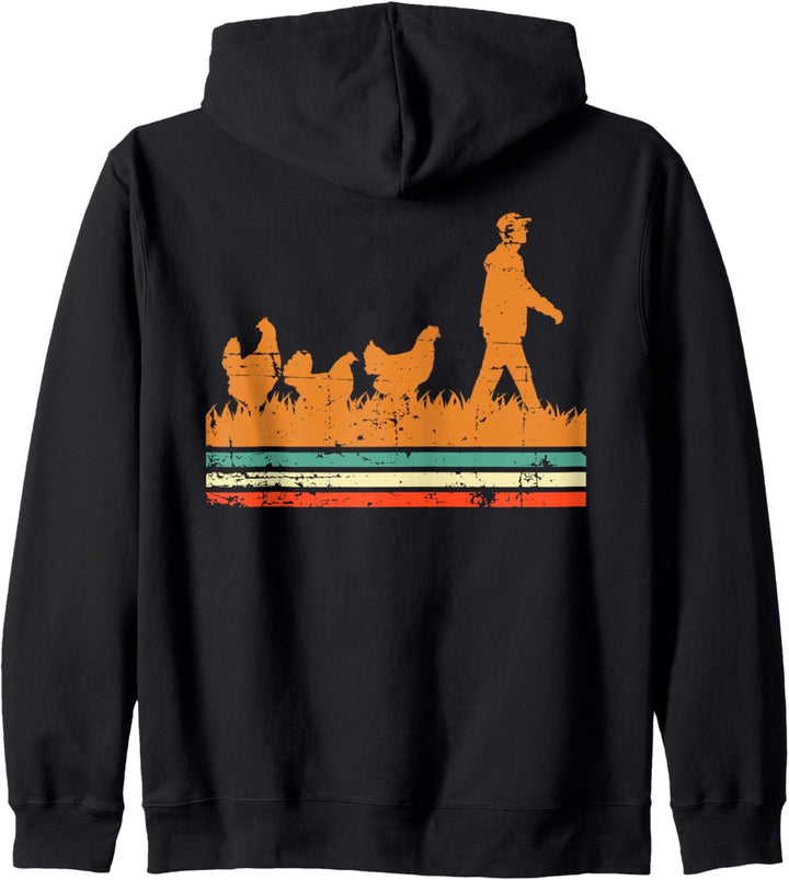 Huhn Hühner Kapuzenjacke