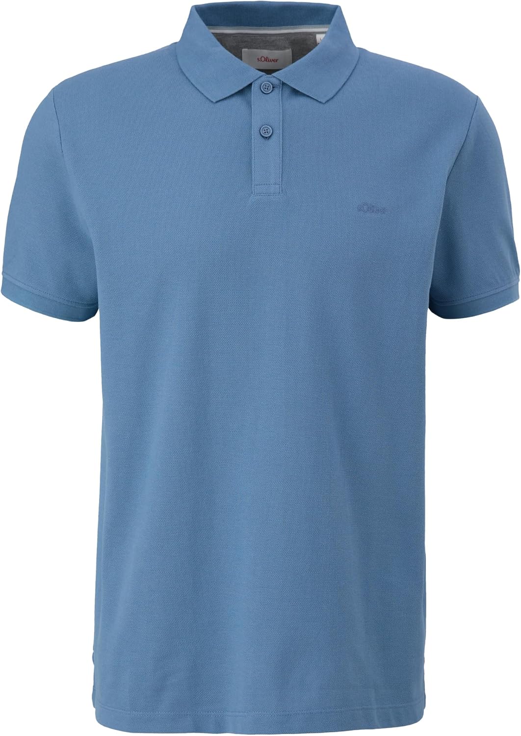s.Oliver Poloshirt aus Reiner Baumwolle M Blau, M Blau