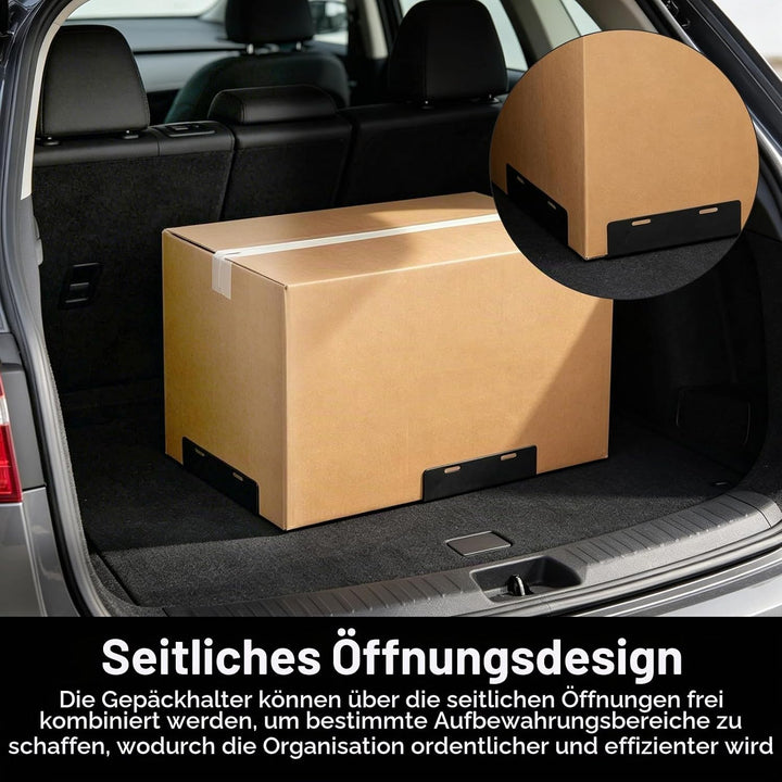 Kofferraum Klett, 3 Stück Gepäckfixierung Kofferraum,19 x 5 CM Kofferrau Klett Fixierung,Geeignet fü