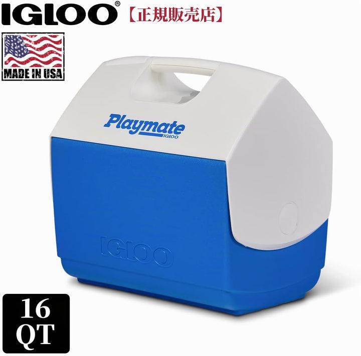 IGLOO Outdoor Playmate Elite Kühlbox 15.2 Liter Blau, 15.2 Liter Blau