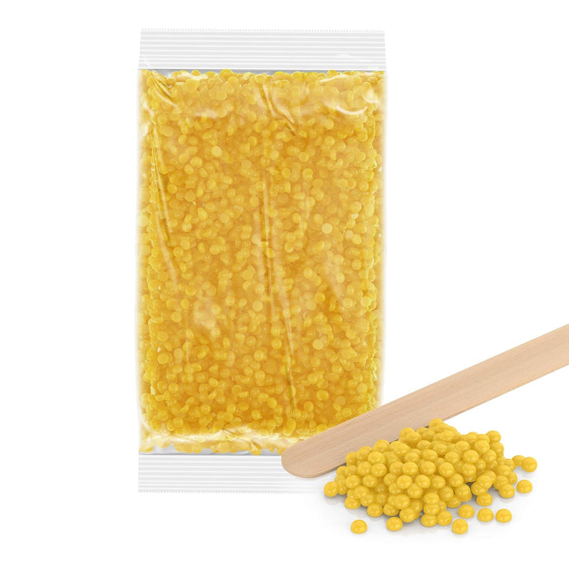 Warmwachsperlen 6er Pack mit Bienenwachs für die Anwendung im Wachserhitzer oder Wasserbad für langa