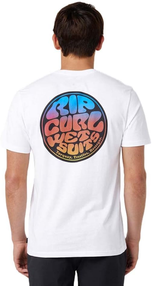 Rip Curl Passage T-Shirt 2023 White L Weiss, L Weiss