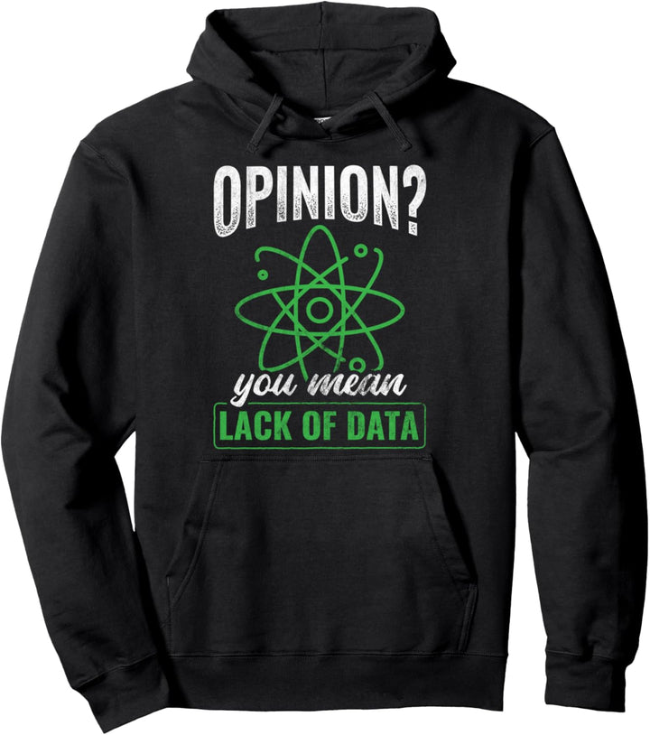Lack Of Data Computer Datenwissenschaftler Data Science Pullover Hoodie