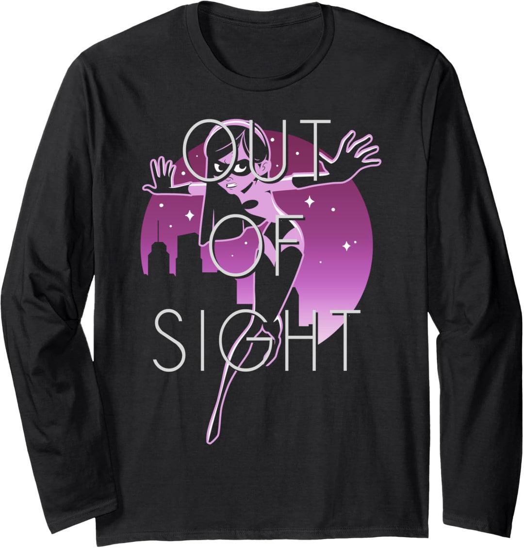 Disney Pixar Incredibles 2 Violet Out Of Sight Portrait Langarmshirt