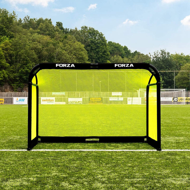FORZA POD Tor | Pro Alu50 Tragbares Pop-Up-Trainingstor mit Netz und Tragetasche, Schnellaufbau | Le