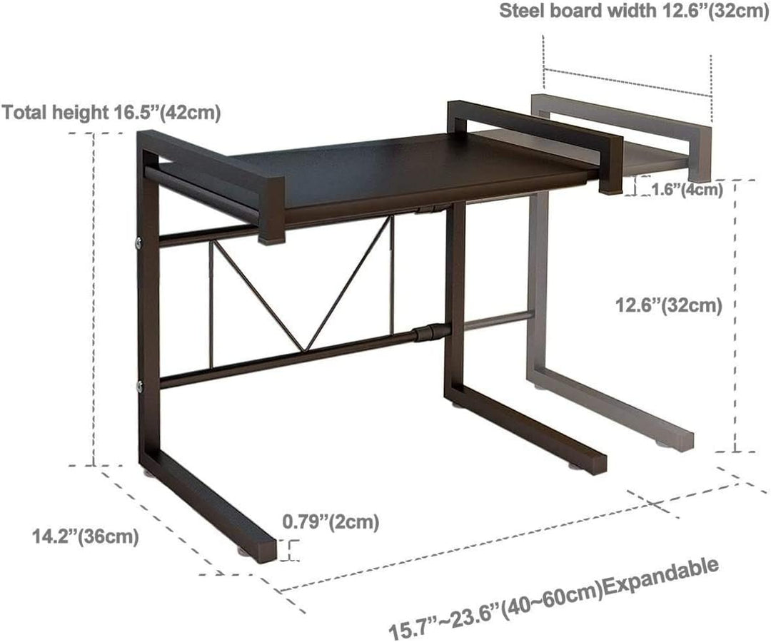 Luchs – Druckerhalter Ständer Druckerständer Halterung aus Metall Organizer Schreibtisch-Regal für D