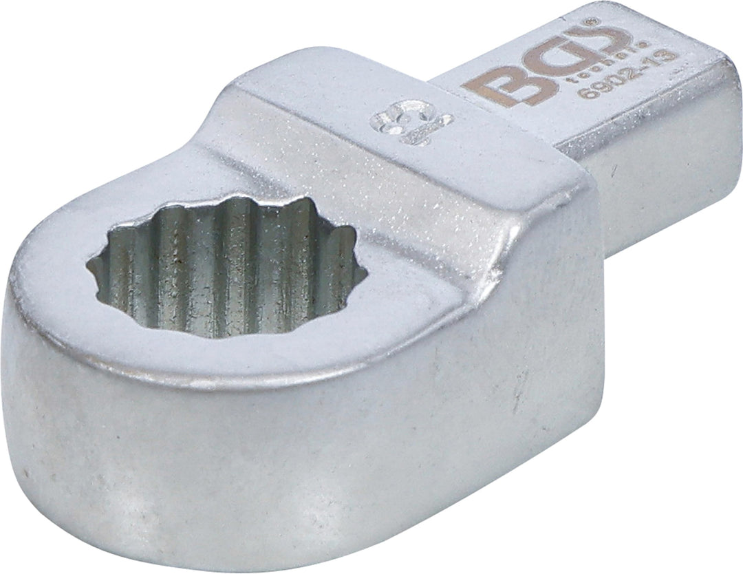 BGS 6902-13 | Einsteck-Ringschlüssel | 13 mm | Aufnahme 9 x 12 mm, 13 mm