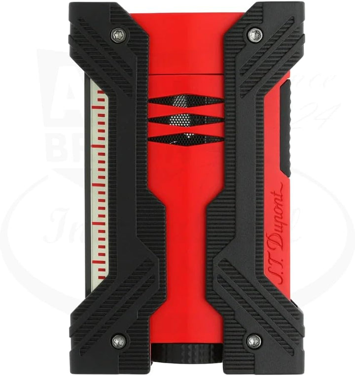 S.T. Dupont Defi XXtreme Feuerzeug schwarz/matt rot