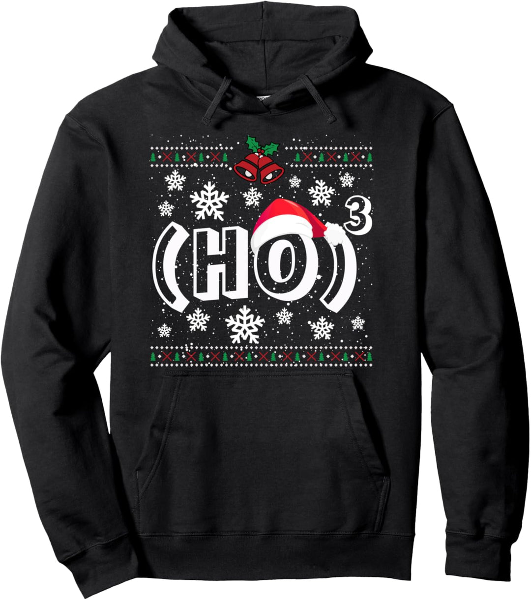 HO HO HO Mathematik Informatik Weihnachten Ugly Christmas Pullover Hoodie