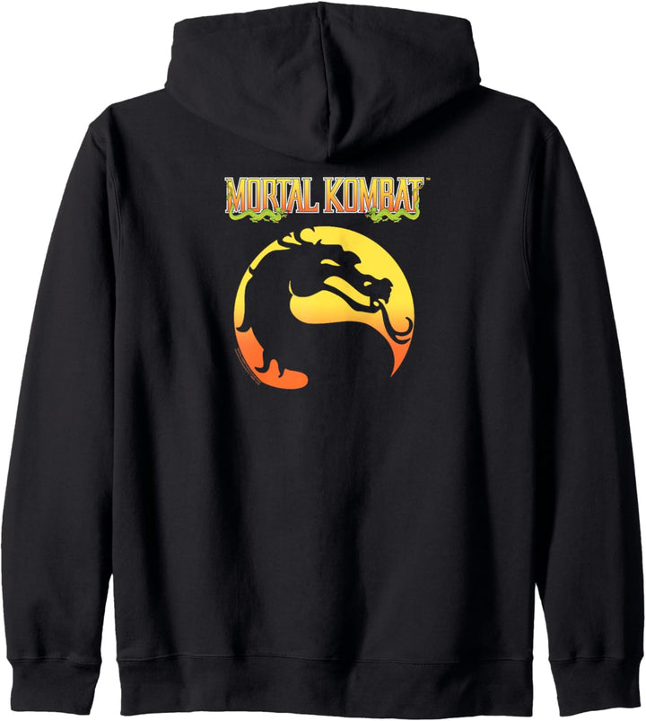 Mortal Kombat Klassic Logo Kapuzenjacke