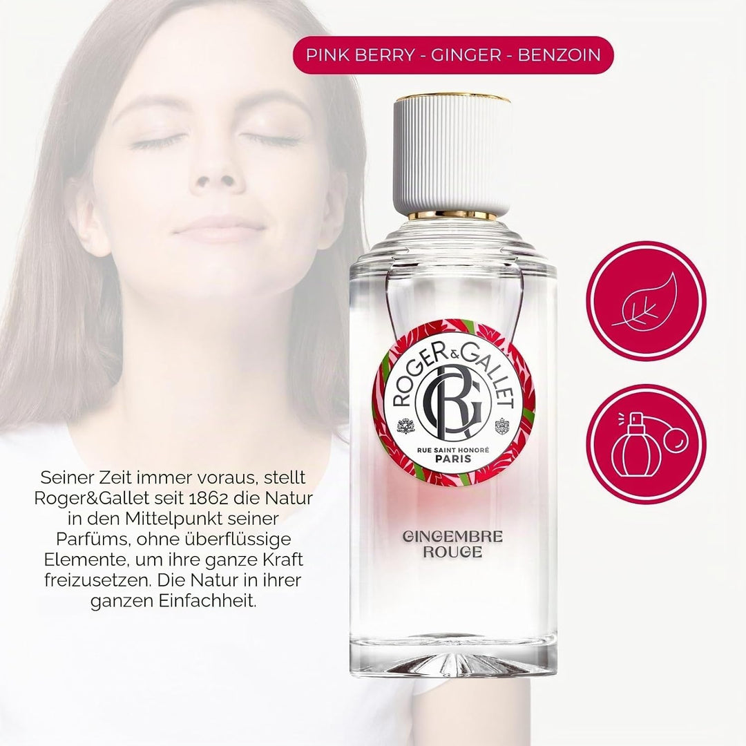 Roger&amp;Gallet Gingembre Rouge Eau Fresh 30ml-NEU 30 ml (1er Pack), 30 ml (1er Pack)